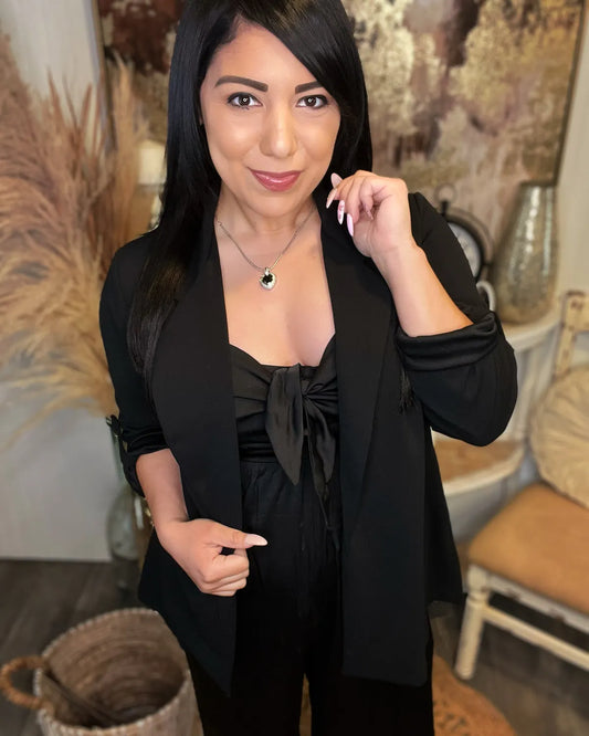 ANDREE BLACK ROMPER